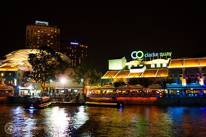 Clarke Quay Muelle Singapur