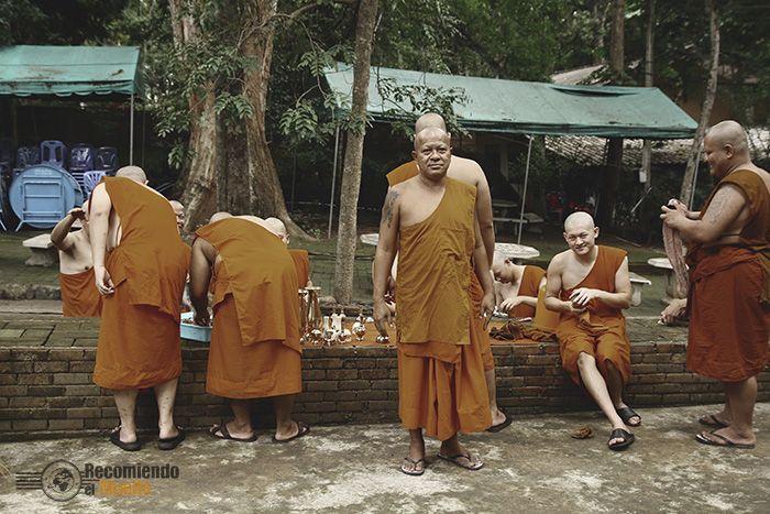 monjes-wat-umong Chiang Mai fuera de rutas turísticas