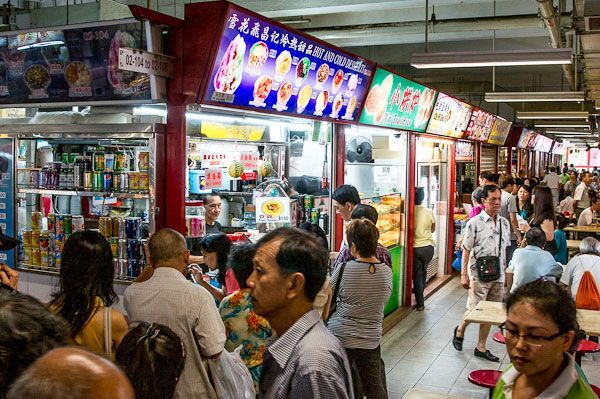 chinatown-complex-food-centre guía de Singapur