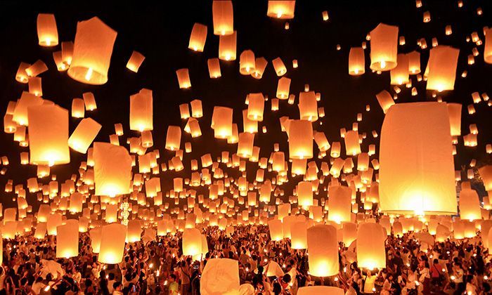 Loi Kratong y Yi Peng