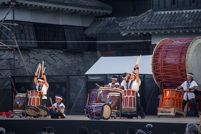 Festival de tambores Taiko en Matsumoto