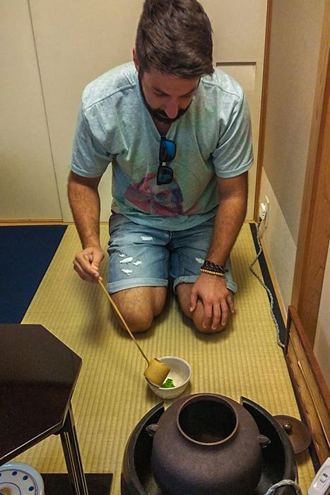 Ceremonia del té en Kioto
