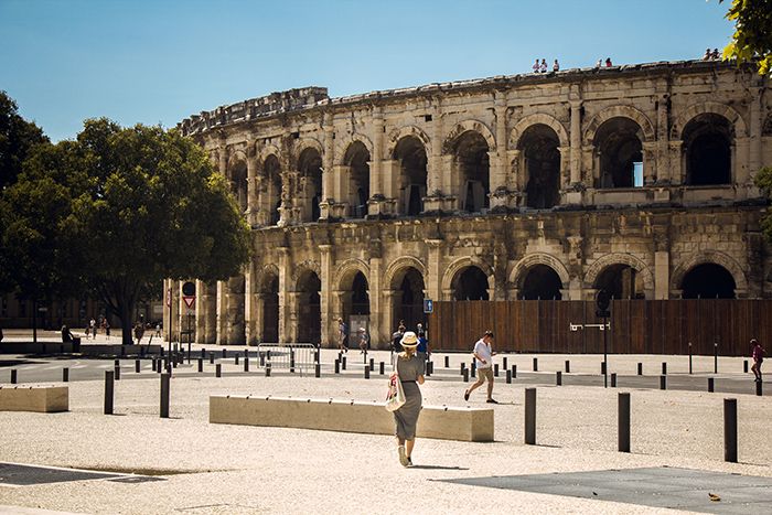 Ruta por la Provenza Nimes