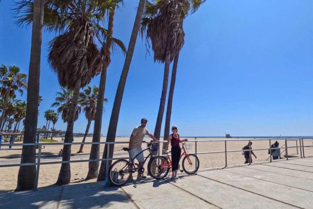Una vuelta en bicicleta por Santa Mónica y Venice Beach en Los Ángeles, California